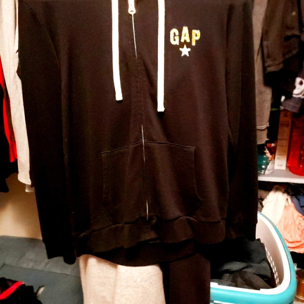 Gap zip up hoodie w bling